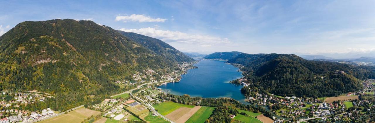 Top 5 Alpe Maritima - Traumhafte Ferienwohnung Mit Seeblick Und Bergkulisse Am Ossiacher See Annenheim Kültér fotó